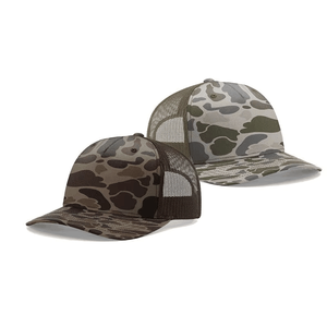 Casquette de chasse camouflage pour sports de plein air, personnalisable, en toile 6 panneaux, à visière courte, pour adulte, faible MOQ 100 pièces, fabriquée au Vietnam - Product Image 5