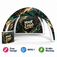 Tente dôme gonflable personnalisée pour événements promotionnels en extérieur, idéale pour fêtes et expositions