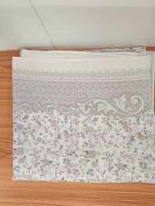 حجاب فوال قطني فاخر مطبوع حسب الطلب وحجاب ماليزي تودونغ باوال وشاح إسلامي - Product Image 4