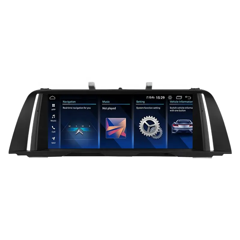 Jmance Android CIC System 10.25 pouces Unité de tête pour BMW F10 F20 2 Din Auto Stereo 4G Carplay Multimédia Autoradio