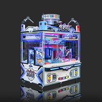 Machine d'arcade insulaire 4 joueurs pour divertissement familial, avec jouets capsule/blind box pour enfants et adultes