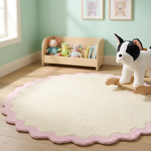 Tapis moderne fait main tufté à la main, nouveau design, avec envers antidérapant et écologique, à poils épais, pour la maison - Vente en gros - Product Image 3
