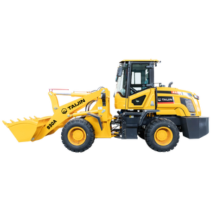 Chargeuse sur pneus multi-usage 2t, chargeuse articulée compacte 2000 kg pour le chargement de neige et de <span class=keywords><strong>bois</strong></span>, travaux agricoles, moteur 76 kW, décharge élevée - Product Image 2