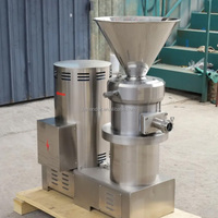Broyeur à colloides automatique commercial professionnel pour la fabrication de pâte de sésame et de beurre de cacahuètes