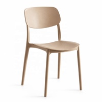 Chaises de restaurant d'extérieur, chaise de jardin résistante aux intempéries pour terrasse, café, balcon