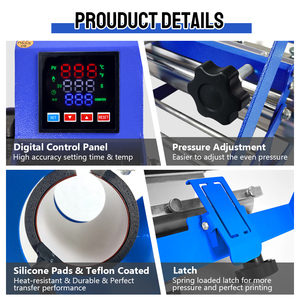 Xingyan bán tốt nhất 30OZ + 30oz cốc đôi trạm Mug nhiệt máy ép thăng hoa cup truyền nhiệt Máy ép - Product Image 3