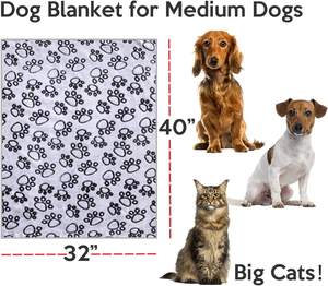 Couverture douce et moelleuse pour animaux de compagnie, couverture chaude d'hiver pour chien, drap de lit mignon pour animaux, coussin chaud et confortable pour chat et chien, fournitures pour animaux de compagnie - Product Image 4