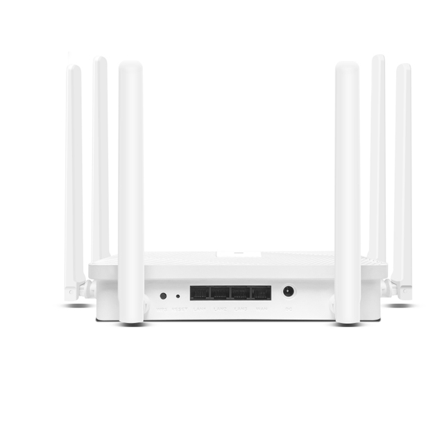 Good Quality 128MB Flash 512MB RAM Wifi6 Routers External 6 Antennas MTK7981 Wifi 6e Ax 3000Mbps Gigabit Wifi6e Router