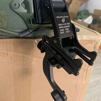 Set Dudukan NVG Taktis PVS14 Adaptor Dudukan J untuk Penglihatan Malam Cocok untuk Helm Mich Fast M88 Wendy