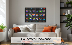 2026 모던 우드 다이캐스트 모델카 디스플레이 케이스 (탈부착 가능한 선반, 벽걸이형, 1:64 스케일 자동차용, 벌크 섀도우 박스) - Product Image 3