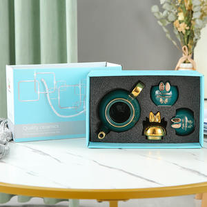 Services à eau en céramique, tasses et bouilloires domestiques, résistants aux hautes températures, tasses et services à thé de grande capacité - Product Image 3