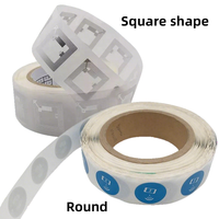 Autocollant NFC TAG213 personnalisé, imprimable, résistant aux intempéries, réinscriptible, anti-métal, 13,56 MHz, RFID, protocole ISO14443A, contrôle d'accès, en rouleau en vrac