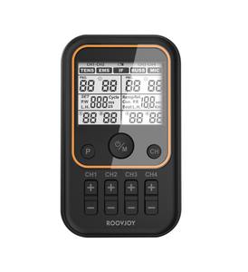 Equipo de Fisioterapia ROOVJOY de 4 Canales TENS EMS RUSS IF MIC 5 en 1 Unidad TENS R-C101E - Product Image 1