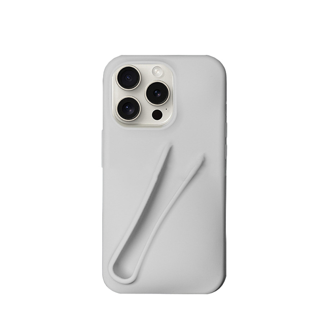 Silicone Mobile Cover for iPhone 11 12 13 14 15 Pro Max  Lipstick Holder Phone Case for Samsung S23 S24 A14 A15 A54