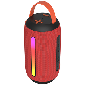 Altavoz Inalámbrico Portátil RGB BT 5.3 al por Mayor con Material ABS y Diseño de <span class=keywords><strong>Tela</strong></span> (Rojo/Azul/Negro) para Fiestas en Casa, Campamentos al Aire Libre - Product Image 2