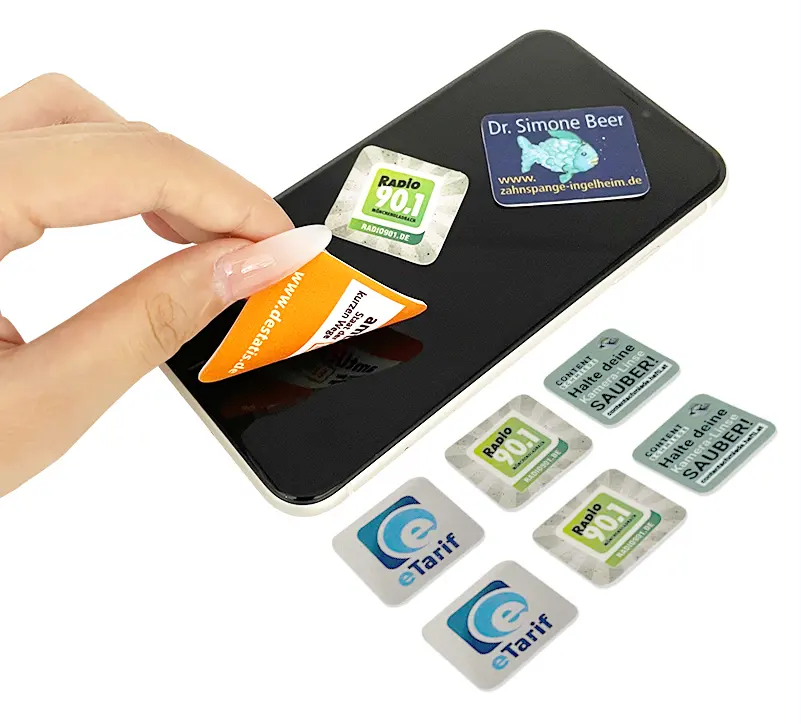 Miglior regalo promozionale pratico mini detergente per schermo del telefono appiccicoso personalizzato con stampa a colori