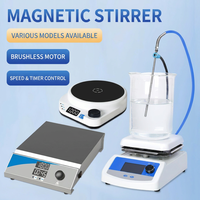 Pengaduk Magnetik Pemanas Suhu Konstan Digital Laboratorium Presisi 1% Pengatur Suhu Pengumpul Panas Satu Posisi