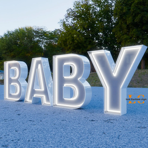 Kết xuất màu sắc cao và tái tạo màu sắc trung thực 3D dấu hiệu kinh doanh dấu hiệu kinh doanh với cửa hàng ánh sáng bảng hiệu điện outdoorv - Product Image 1