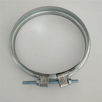 Collier de serrage rapide pour conduit de ventilation Groove