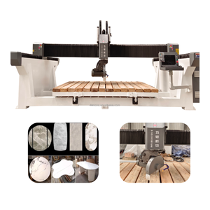 Machine combinée CNC <span class=keywords><strong>de</strong></span> découpe <span class=keywords><strong>de</strong></span> pierre et <span class=keywords><strong>de</strong></span> sciage à pont avec <span class=keywords><strong>table</strong></span> <span class=keywords><strong>de</strong></span> <span class=keywords><strong>travail</strong></span> pour la gravure, le fraisage, le perçage et la fabrication <span class=keywords><strong>de</strong></span> comptoirs en marbre, granit et <span class=keywords><strong>quartz</strong></span> - Product Image 2