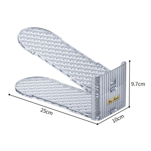 Ký túc xá nhà tiết kiệm không gian đơn giản giữ giày tổ chức cho cao thấp gót Kệ Đơn vị điều chỉnh hai lớp Giày giá - Product Image 5