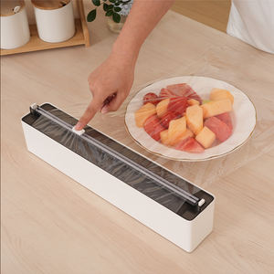रचनात्मक डिजाइन नए प्लास्टिक एब्स स्लाइड कटर भोजन के लिए फिल्म पुनः प्रयोज्य रसोई उत्पाद के लिए एक नया प्लास्टिक एब्स स्लाइड कटर - Product Image 1