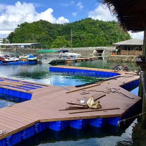 Aqua Marina — support métallique flottant, structure avec pont en WPC ou panneau en bois dur ou en vinyle - Product Image 2