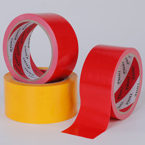 Bán buôn không thấm nước dính PVC sàn băng màu đen và màu vàng <span class=keywords><strong>Zebra</strong></span> dòng 5S hội thảo đánh dấu màu sắc mã hóa băng - Product Image 4