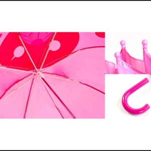 SunnyKinte Custom Print Children's Umbrella 33 Inch White Business Gifts Modern Manual Straight Design Metal Fiberglass <b>Frame</b> - Product Image 6