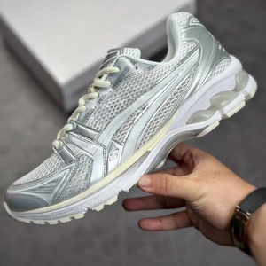 남성용 새로운 K14 디자이너 스니커즈 여성용 화이트 클레이 캐년 블랙 흑연 그레이 자정 크림 풍뎅이 자작 나무 린넨 실행 - Product Image 5