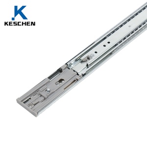 Corredera de Cajón de Acero de Alta Resistencia de 51 mm, de 3 Pliegues, Telescópica, con Rodamientos de Bolas, Funcionamiento Silencioso, Carga de 68 kg, para Cocina - Product Image 5