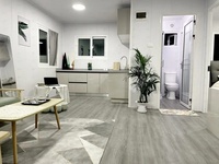 20 pieds blanc 20x20 cadre en acier double aile extensible conteneur maison mobile préfabriqué petites maisons intelligentes
