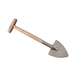 Bêche industrielle en acier inoxydable tranchage manuel facile des racines toute l'année bois <span class=keywords><strong>de</strong></span> frêne personnalisable pour outil <span class=keywords><strong>de</strong></span> jardin - Product Image 1