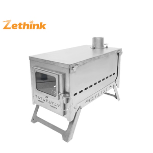 Kompor Tenda Paduan Titanium Wt-Dream Multi-Fungsi, Pemanggang Kayu untuk Luar Ruangan, Oven Barbekyu untuk Berkemah & Mendaki, Impian Pendaki - Product Image 4