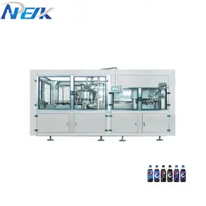 Maquinaria automática de gas agua fría de embotellado de bebidas de llenado de la máquina de procesamiento de planta
