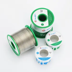 NLZD अनुकूलन तार व्यास 0.6mm-2.0mm प्रवाह 1.8%-2.2% 10g/roll-1000g/रोल नेतृत्व या सीसा रहित मिलाप तार टांका लगाने के लिए