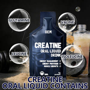 Boisson liquide de créatine monohydratée personnalisée à marque privée, stimulant musculaire, booster d'énergie, liquides oraux pré-entraînement - Product Image 6