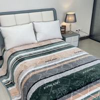 Fabrik-Großhandel Ganzjahres-Anpassbare Weiche Flanelldecke mit Prägelogo-Option Klassischer Stil Vielfältige Muster