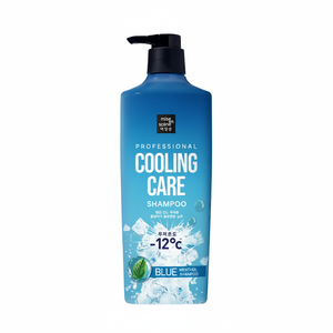 Mise En Scene Gel Shampooing Professionnel Rafraîchissant au Menthol Bleu 680ml Nettoyant Équilibrant le Microbiome du Cuir Chevelu pour Cheveux Gras Coréen - Product Image 2