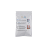 Électrodes de remplacement en tissu pour ECG/EKG pour adultes, 6 cm, réutilisables, auto-adhésives, 30 pièces/paquet, produit de sécurité