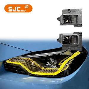 Modules DRL jaunes SJC avec dissipateurs de chaleur pour BMW M2 G87 G42 220i 230i M240i <span class=keywords><strong>2022</strong></span> 2023 Module DRL Feux de jour jaunes - Product Image 1