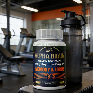 Suplemen <span class=keywords><strong>Herbal</strong></span> Khusus untuk Mendukung Kesehatan Otak, Daya Ingat, Fokus, Imunitas, dan Pertumbuhan Rambut pada Pria, Wanita, Remaja, dan Anak-Anak - Product Image 2