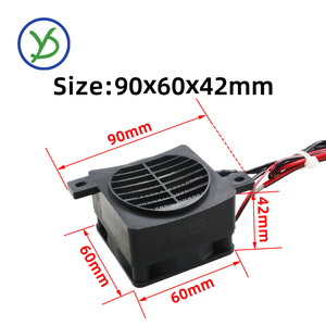 <span class=keywords><strong>Chauffage</strong></span> PTC 12~24V 70w~350w <span class=keywords><strong>Mini</strong></span> taille Ventilateur de voiture <span class=keywords><strong>Chauffage</strong></span> Incubation thermique 87.5x60x42mm - Product Image 2
