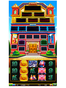 Nouveau jeu Huff N Puff Mone Mansion avec jeu Fallow Me, plateau <span class=keywords><strong>de</strong></span> jeu vertical à 85 % (MOQ 1 pièce), prix d'usine pour machine <span class=keywords><strong>de</strong></span> divertissement - Product Image 2