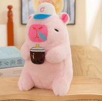 Peluche Capybara Adorable de 25 cm au Design Attrayant pour les Machines à Pinces dans les Salles de Jeux Mondiales