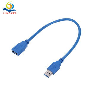 สายต่อขยาย USB 3.0 A ตัวผู้เป็น AF ตัวเมีย แบบกลวง ยาว 0.3 ม. สำหรับฮาร์ดไดรฟ์ภายนอก - Product Image 1