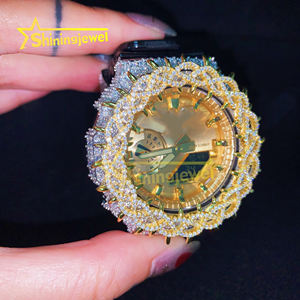 Plusieurs couleurs Thorn Design GA2100 Buss Down Watch Bezel Collection Custom Made Buss Down Watch Case Band Hip Hop - Product Image 5