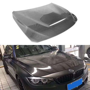 For M3 M4 F80 F82 2014-2018 GTS Style Carbon Fiber Engine Hood Protective Cover and Soundproof Cover - Product Image 1