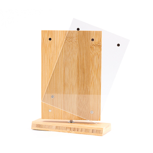 Hot Bán 4*6 Mỹ Phong Cách Giá Tốt Nhất Xoay Khung Ảnh Công Ty Đảng Kỷ Niệm Bảng Thiết Kế Tre Khung Hình - Product Image 3