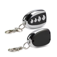 Télécommande universelle RF 433 MHz à code fixe 4 canaux pour portail de garage, duplicateur universel à coque métallique, ouvre-porte sans fil